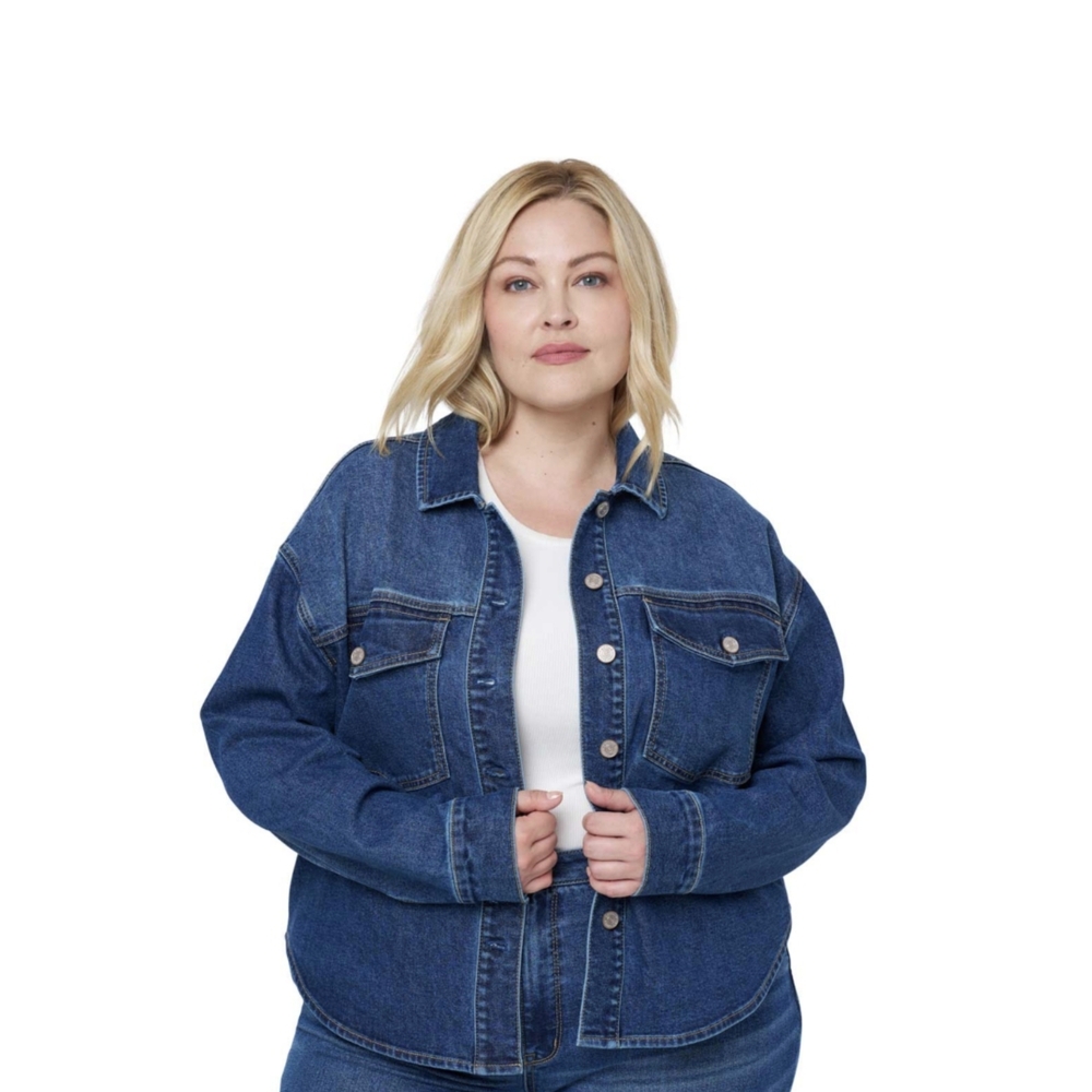 Edited By Demi Rader Denim Top